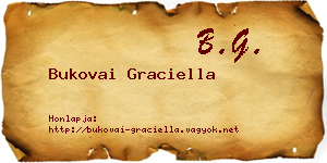 Bukovai Graciella névjegykártya